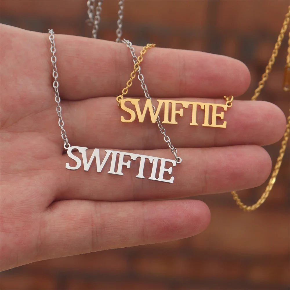 Music Album Lover Speak Now Necklace Inspired Reputation Singer Taylor Necklace SWIFTIE Outfit Jewelry Folklore Concert Fan Gift