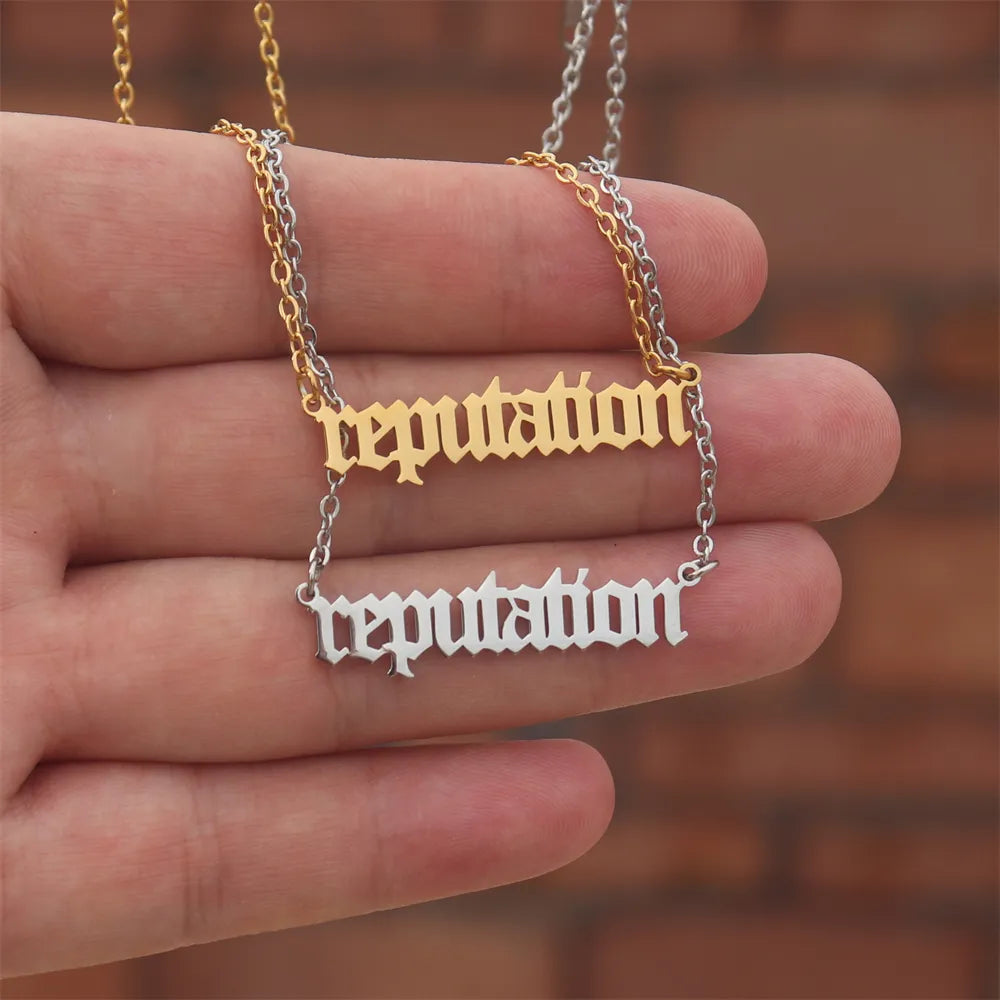 Music Album Lover Speak Now Necklace Inspired Reputation Singer Taylor Necklace SWIFTIE Outfit Jewelry Folklore Concert Fan Gift