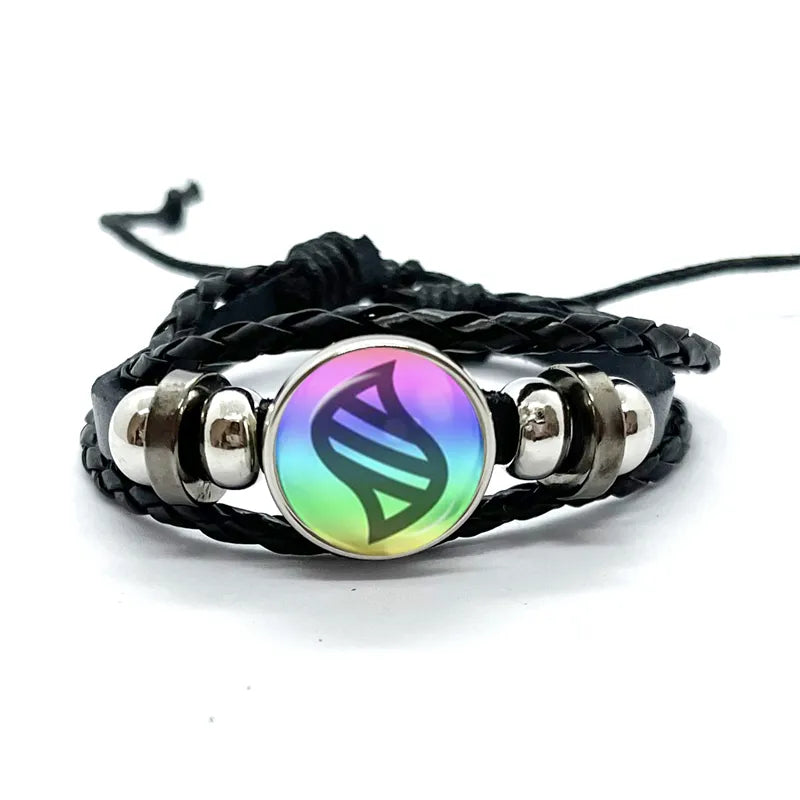 Japanese Anime Mega Stone Pokemon Bracelet Glass Cabochon Pokemon Jewelry Anime Bangle for Women Kids Gift